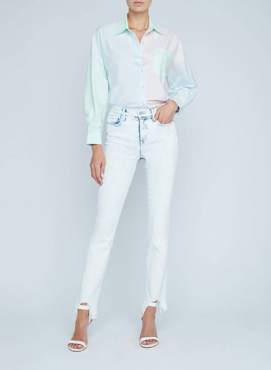 L'Agence - Harmon Slim Straight Jeans