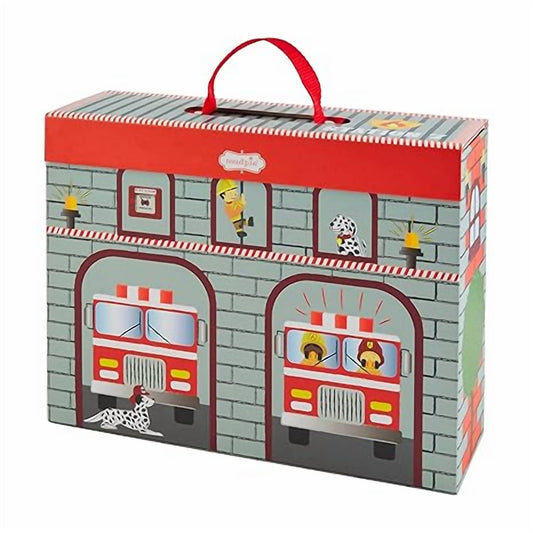 Mudpie - Kid's Wood Firehouse Story Box