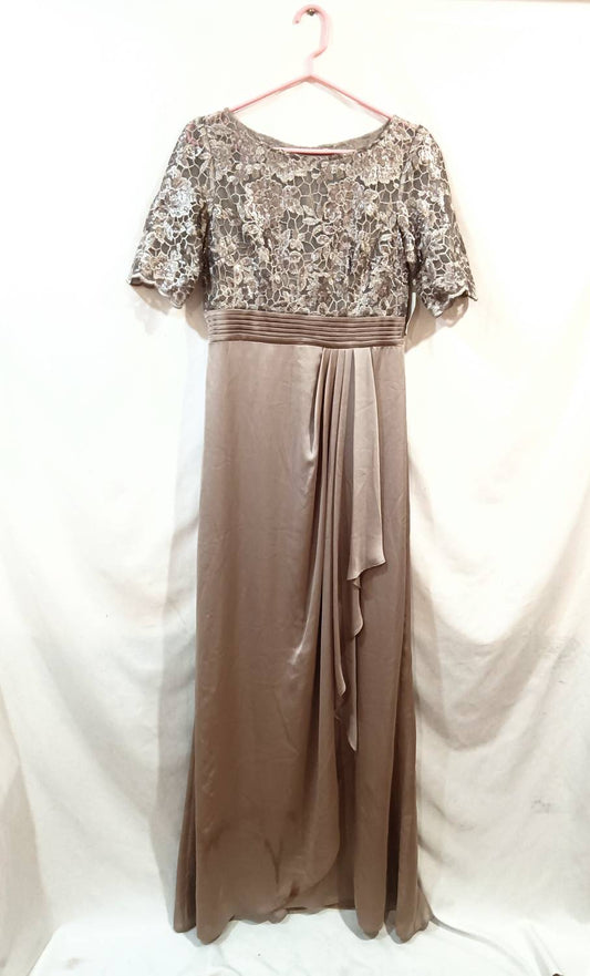 Adrianna Papell - Women's Floral Sequin Dress