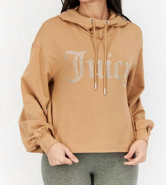 Juicy Couture - Big Bling Balloon Sleeve Hoodie