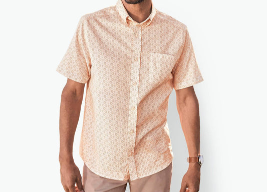 Johnston & Murphy - Printed Short-sleeve Shirt