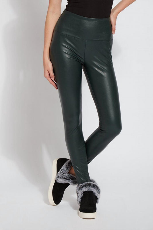 Lysse - Textured Leather Leggings
