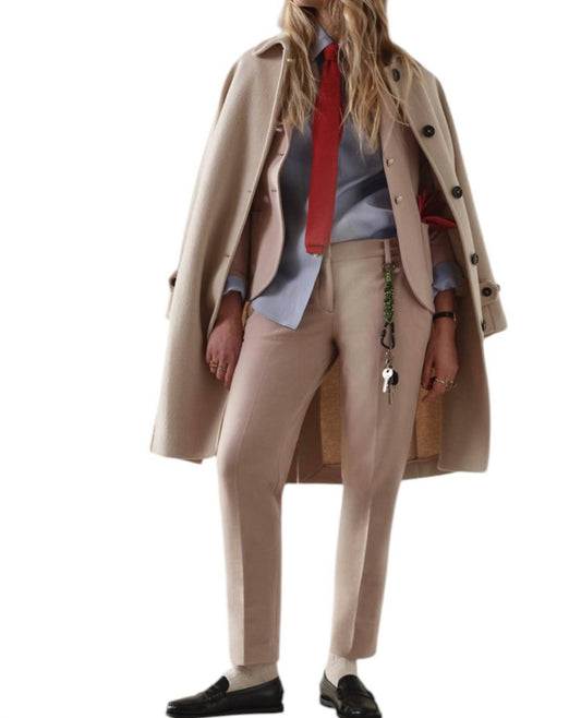 Circolo 1901 - Cachemire touch chino trousers