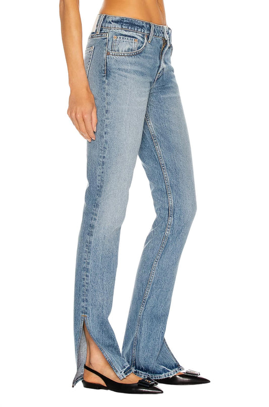 Grlfrnd - Hailey Low Rise Slim Boot Jeans