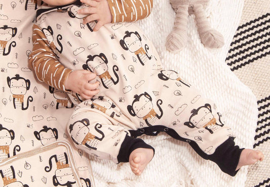 Tesa Babe - Funky Monkey Hooded Romper