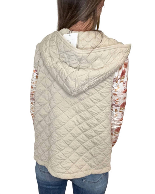 Michelle Mae - Heather Hooded Vest