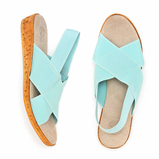 Charleston Shoe Co. - Women's Atlantic Low Wedge Sandal
