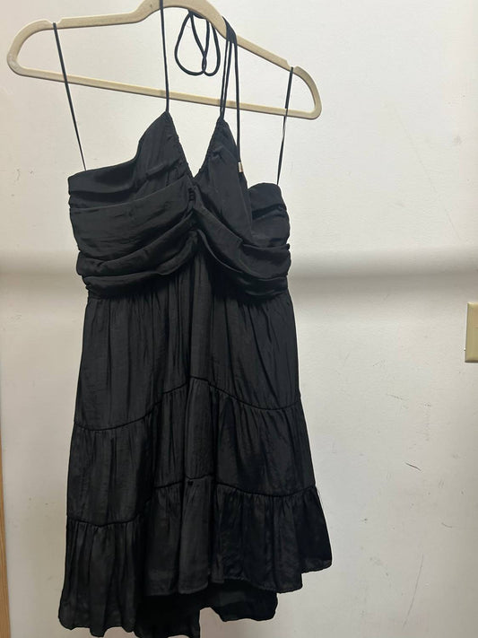 Day + Moon - Women's Multi Tiered Halter Mini Dress