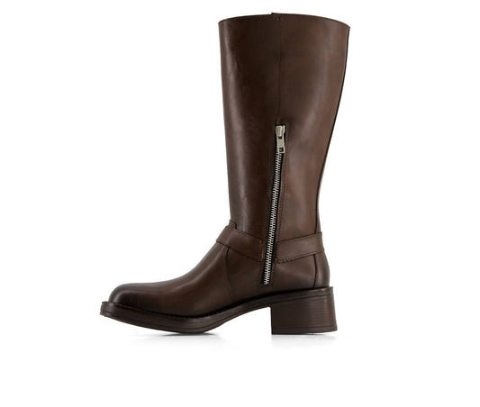 Andrea - Women's Tall Biker Boots