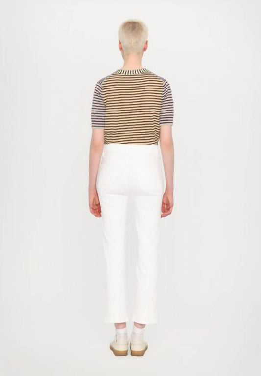 Frame - Pencil Crop Straight Leg Jeans