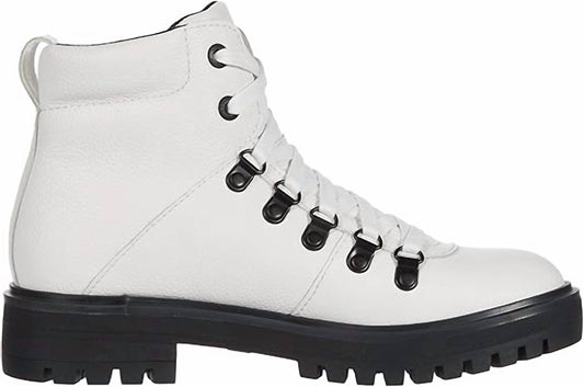 Cougar - Women's Nash Leather Lug Sole Combat & Lace-up Boots