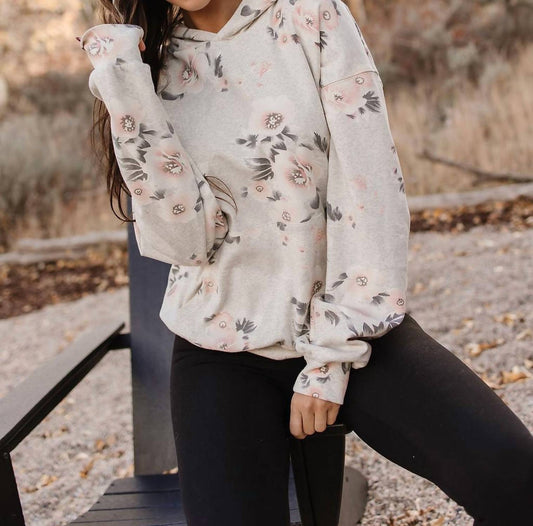 Ampersand Ave - University Floral Hoodie
