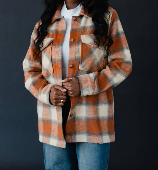 Panache - Greta Plaid Jacket