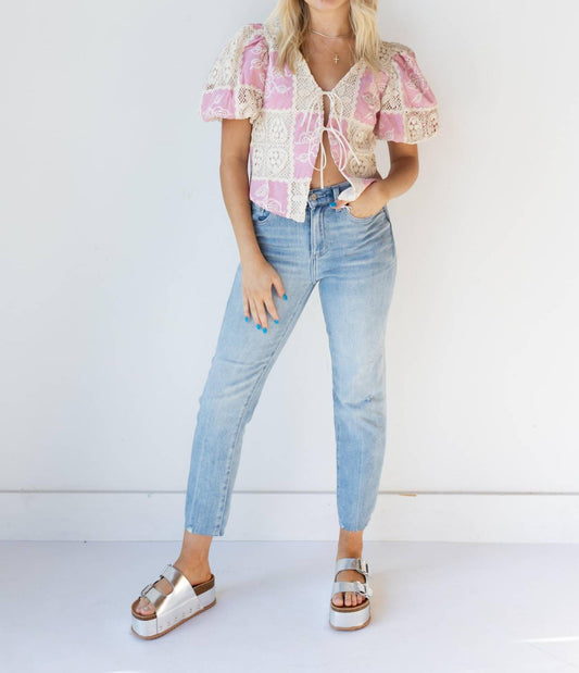 Pistola - Monroe High Rise Crop Jeans