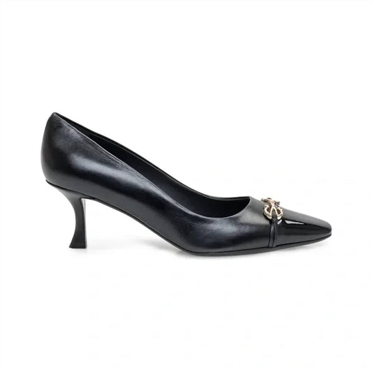 Salvatore Ferragamo - Women's Bria 60mm Patent Leather Cap-toe Pumps