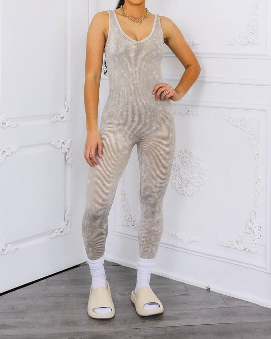 Surelymine - Mineral Wash Jumpsuit