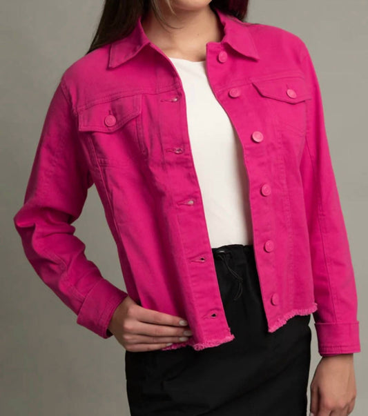 Heart Of Pine - Angie Frayed Denim Jacket