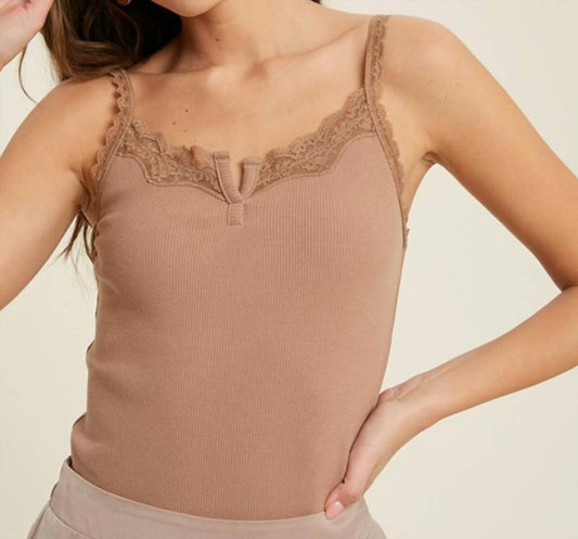 Wishlist - Ribbed Knit Sweetheart Cami