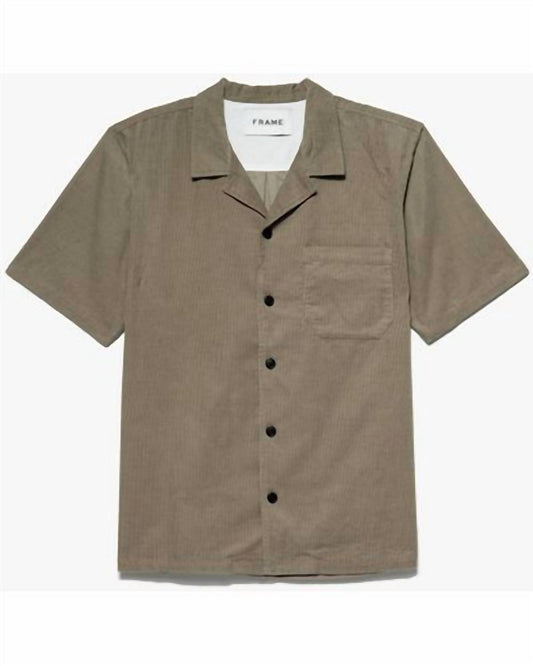 Light Weight Cord Camp Shirt