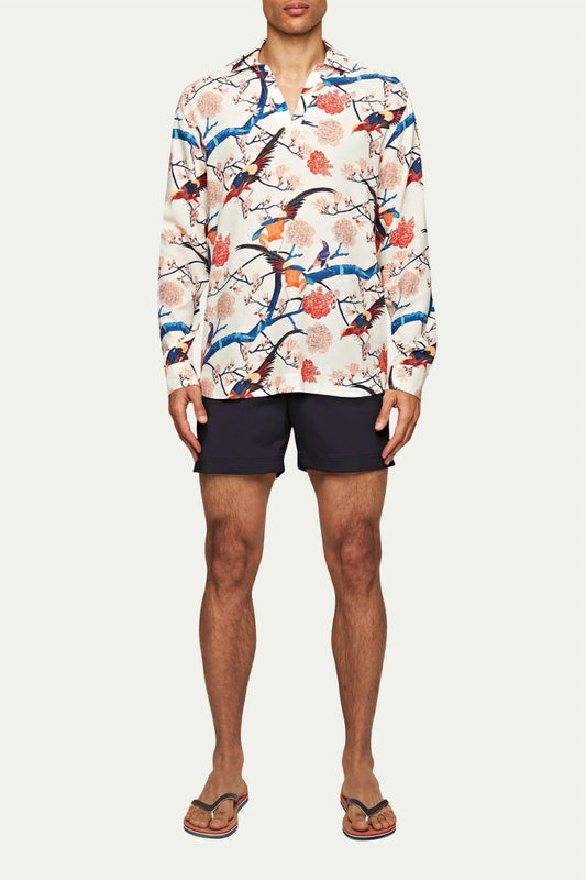 Orlebar Brown - Men's Ridley Flight Of Fantasy Shirt