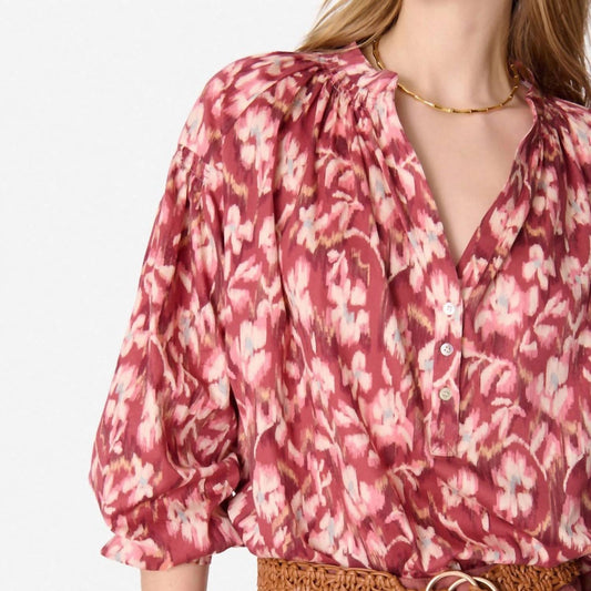 Vanessabruno - Nipoa Puffed Sleeves Top