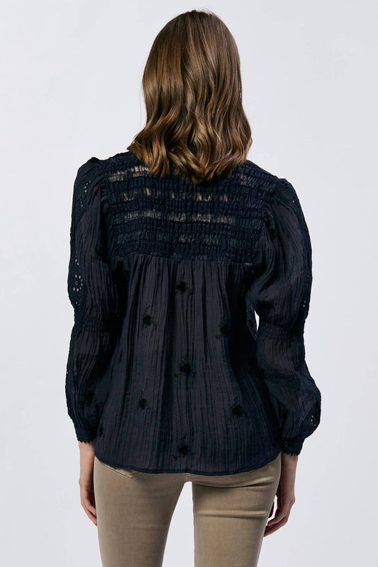 Dear John Denim - Anna Lisa Button Up Long Sleeve Relaxed Fit Shirt