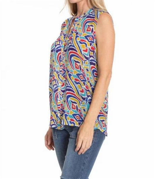 Apny - Button Up Tank Top