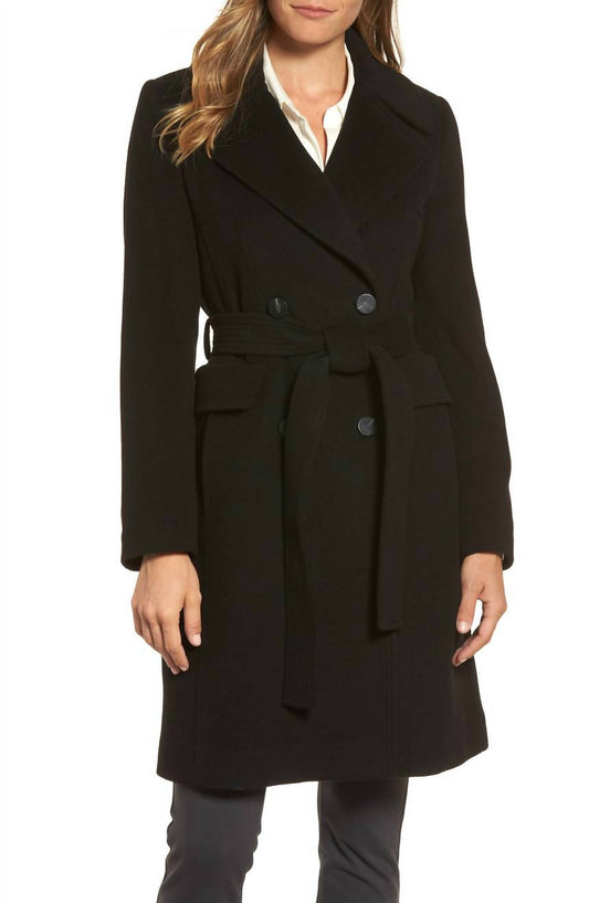 WOOL WRAP COAT