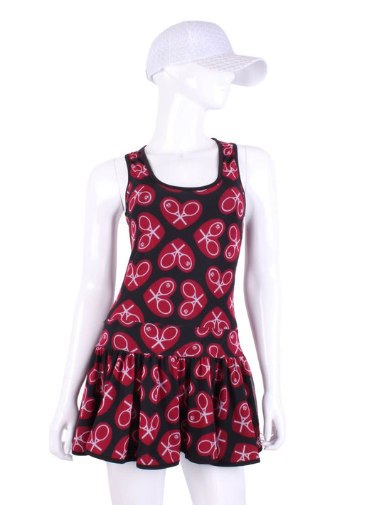 Love Love Tennis - Women's Sandra Dee Court Tennis Dress
