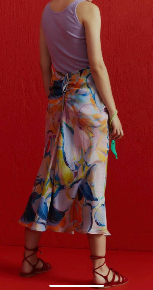 Longuette Printed Skirt