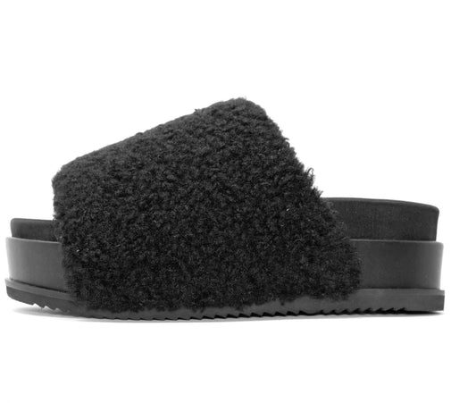 Roam - Women's Fuzzy Platform Slides