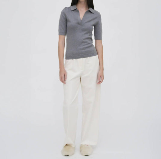 Rosetta Getty - Open Neck Polo