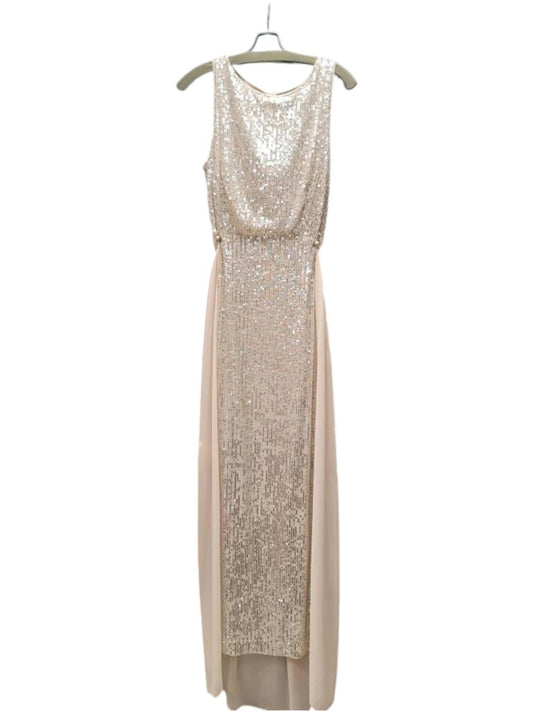 Frank Lyman - Women's 2 Piece Sequin Gown With Overskirt