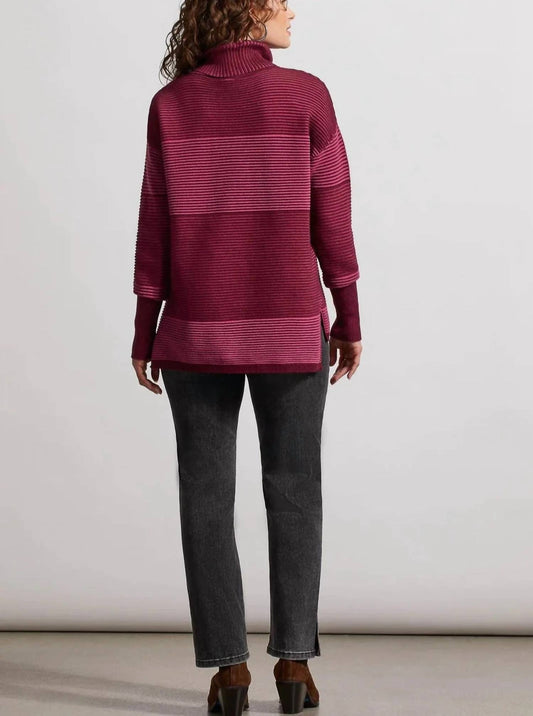 Tribal - Audrey Hugging Straight Ankle Side Slit Embroidery