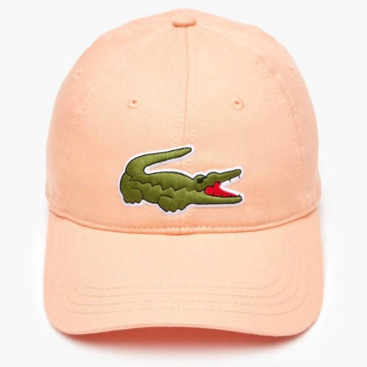 Lacoste - UNISEX ADJUSTABLE ORGANIC COTTON TWILL CAP