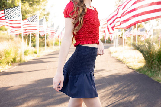 Sadie & Sage - Gathered Picnic Skirt