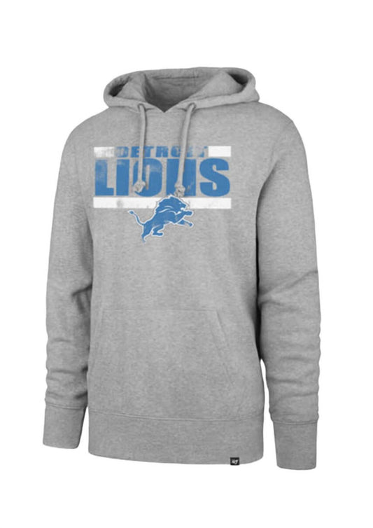 ’47 - Men's Detroit Lions Slate Headline Hoodie