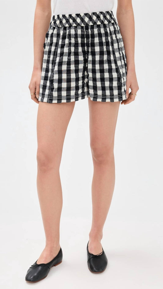 Free People - Get Free Seersucker Pull On Shorts