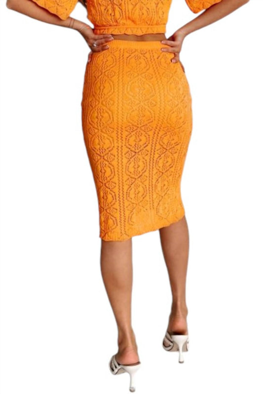 Idem Ditto - URBAN CROCHET COVER UP SKIRT