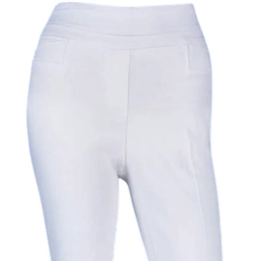 Renuar - Women's Brushed Twill Pull-on Pants
