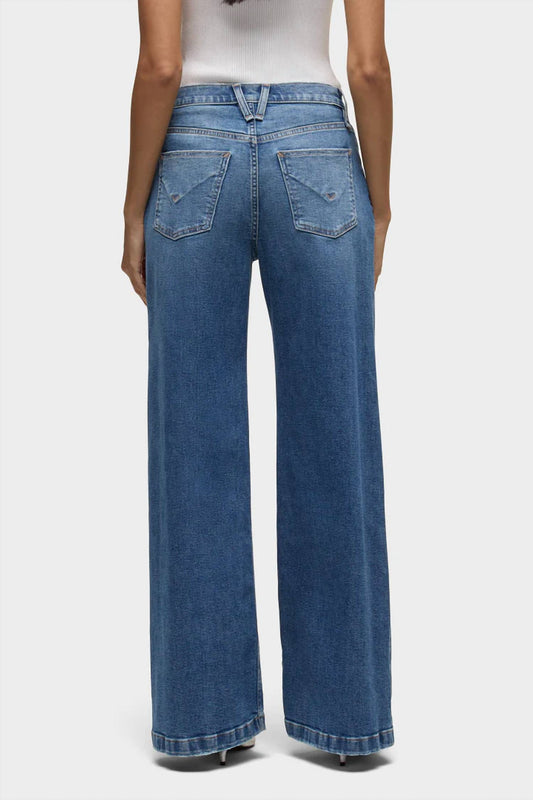 Hudson - Jodi Loose Fit Wide Leg Jeans