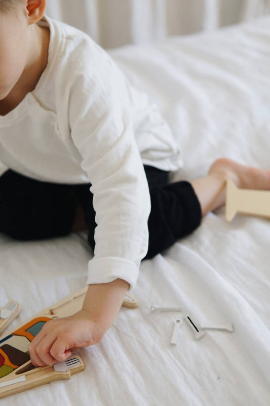 A Basic Brand - Kid's Snap Sweatshirt