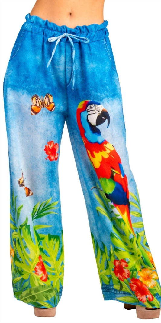 Gigi Moda - Pappagallo Wide Leg Pant