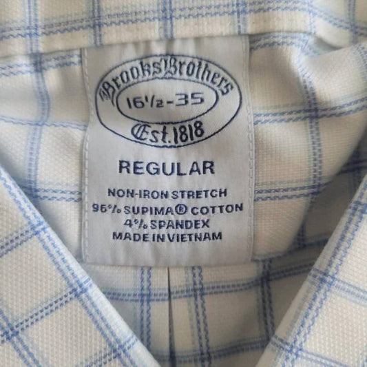 Brooks Brothers - Men's Non Iron Stretch Long Sleeve Shirt