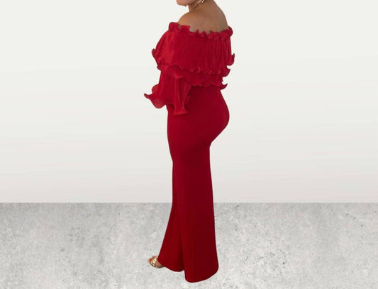 Valentine - Sexy Off Shoulder Jumpsuit