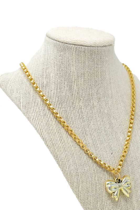 Mary Kathryn Designs - Women's Fancy Girl Ribbon Necklace