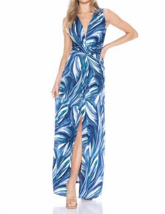 Ariella - Twist Front Maxi Dress