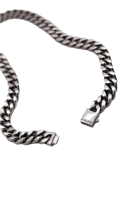 Knotwtr - Men's Titanium Cuban Link Necklace