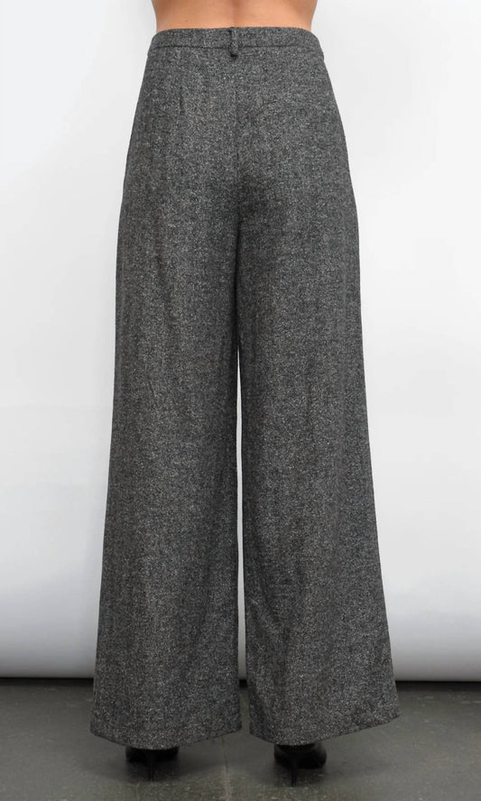 Greylin - adele high waist herringbone wide leg trouser