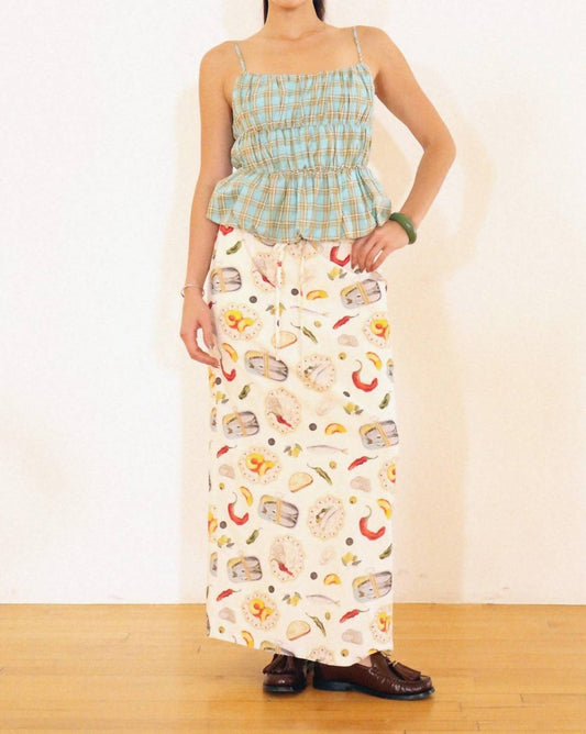 Bailey Rose - Playful Picnic Maxi Skirt